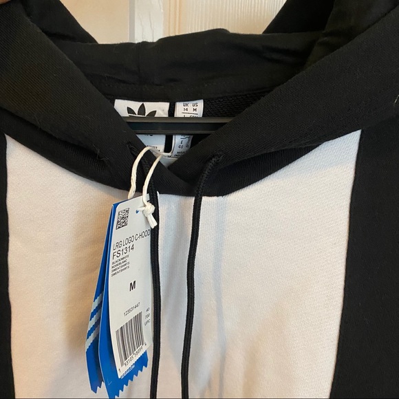 Adidas originals trefoil crop top jacket - Picture 3 of 6